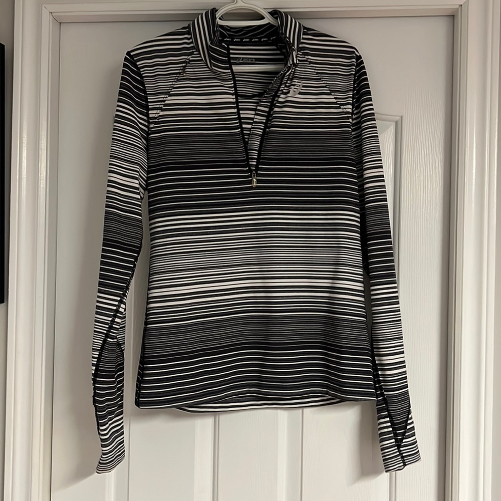 ASICS quarter zip sweater. Size large
